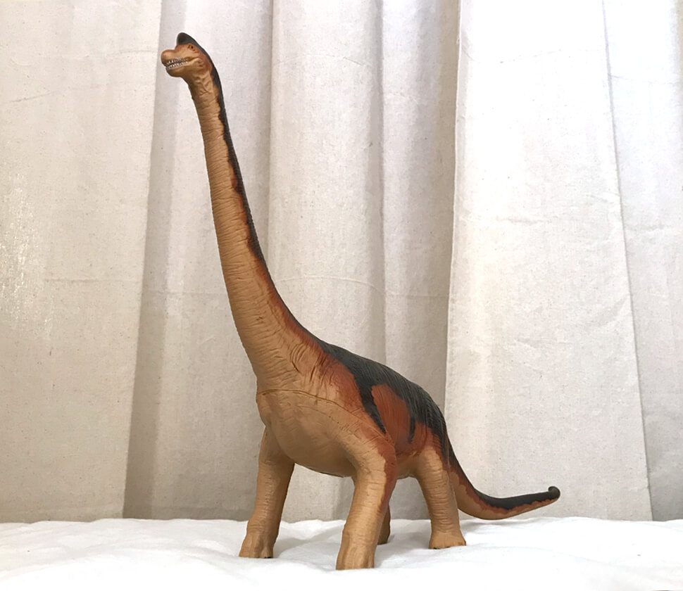 ブラキオサウルス ビニールモデル