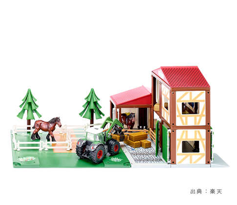 『農場（牧場）セット』のおもちゃの参考画像（５）
