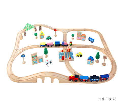 木製の『汽車・電車』のおもちゃの参考画像（１）