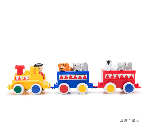 プラスチック製の『汽車・電車』のおもちゃの参考画像（１）