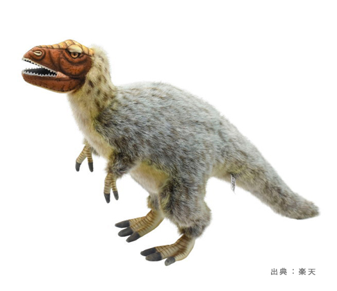布製の『恐竜』のおもちゃの参考画像（３）