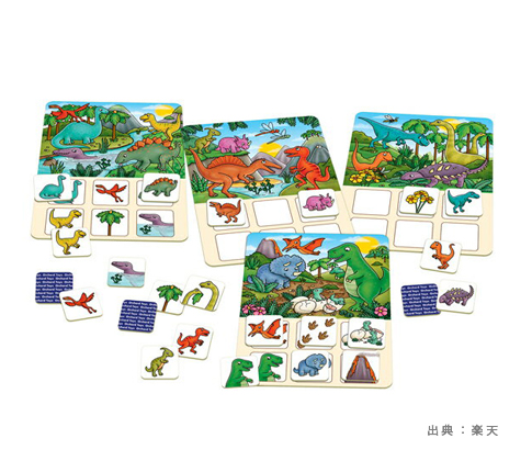 パズル・ブロックの『恐竜』のおもちゃの参考画像（６）