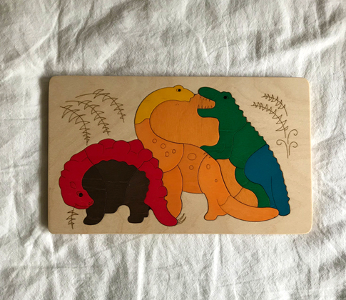 木製の『恐竜』のおもちゃ・インテリア雑貨の参考画像（８）