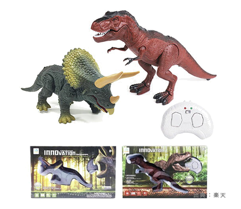 動く（ラジコン）『恐竜』のおもちゃ・ぬいぐるみ・フィギュアの参考画像（３）