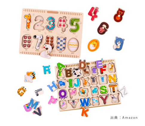 『アルファベット』の並びを学ぶおもちゃの参考画像（８）
