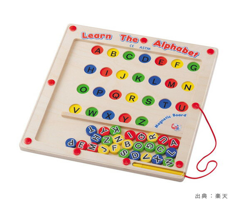 『4歳〜6歳（幼稚園・保育園）』の『英語・アルファベット』のおもちゃの参考画像（１）