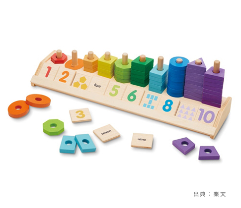 『数・数字』並びを学ぶおもちゃの参考画像（６）