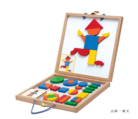 パズル・組み立て遊びで『図形』を学ぶおもちゃの参考画像（３）