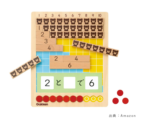 『数・数字』並びを学ぶおもちゃの参考画像（２）