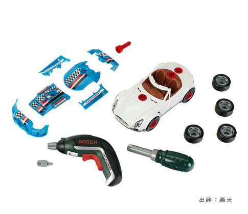 組み立て遊びの出来る『工具・大工さんごっこ』のおもちゃの参考画像（４）