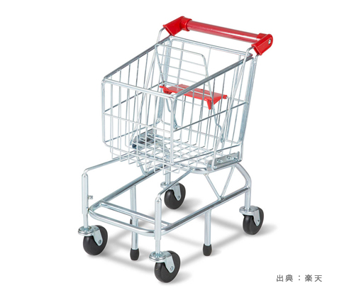 『お店屋さん・買い物ごっこ』のショッピングカート・乳母車のおもちゃの参考画像（８）