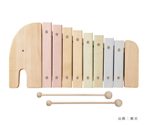カラフルな『木琴・シロフォン』のおもちゃの参考画像（２）