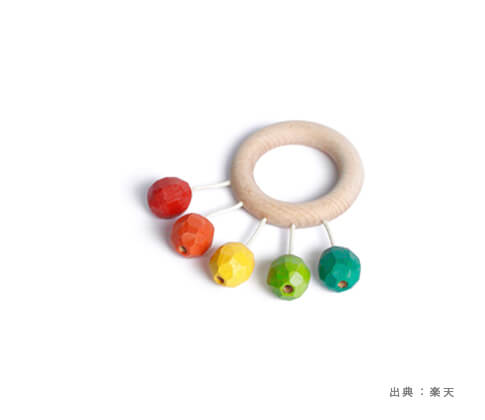 日本製・国内製の『ラトル・がらがら・にぎにぎ』のおもちゃの参考画像（２）
