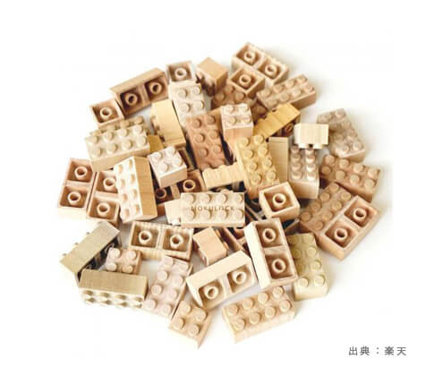 木製の『ブロック』のおもちゃの参考画像（１）