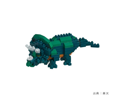 動物・恐竜など生き物の『ブロック』のおもちゃの参考画像（６）