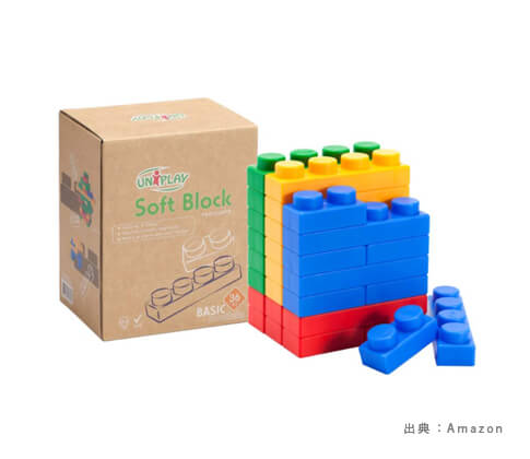 一般的なサイズよりも大きい『ブロック』のおもちゃの参考画像（２）