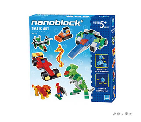 ナノブロックの『ブロック』のおもちゃの参考画像（４）