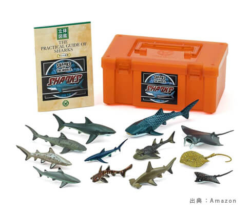 人気の『サメ』おもちゃ・ぬいぐるみ・フィギュアの参考画像（２）