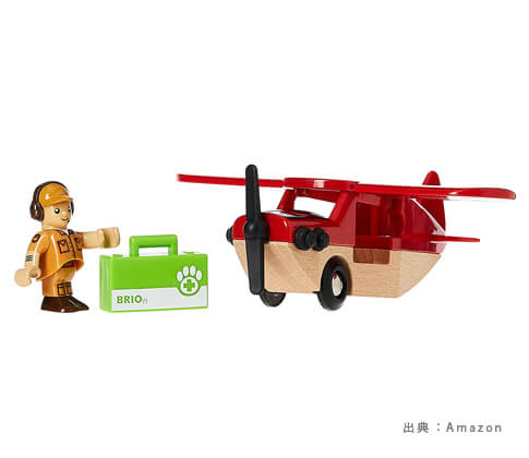 木製の『ヘリコプター・飛行機』のおもちゃの参考画像（１）