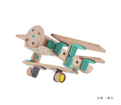 木製の『ヘリコプター・飛行機』のおもちゃの参考画像（５）