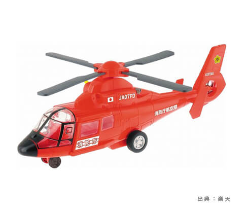 プラスチック製の『ヘリコプター・飛行機』のおもちゃの参考画像（６）