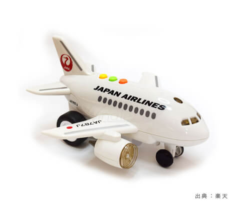 『JALの旅客機』のおもちゃの参考画像（４）