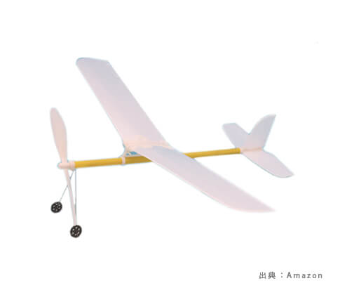 組み立てタイプの『紙飛行機』のおもちゃの参考画像（３）