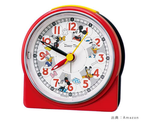 分表示も細かく示されている『知育時計・時計玩具』の参考画像（８）