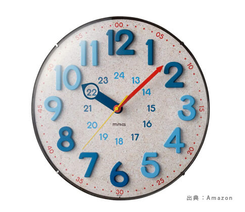 24時間表示のある『知育時計・時計玩具』の参考画像（２）
