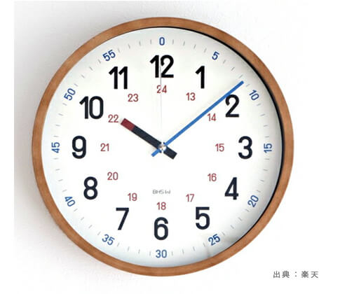 24時間表示のある『知育時計・時計玩具』の参考画像（３）