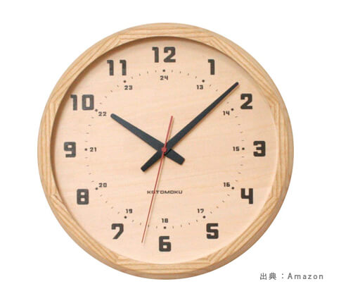 24時間表示のある『知育時計・時計玩具』の参考画像（４）