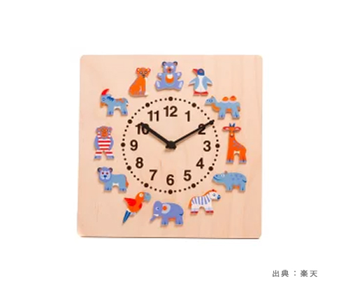 手で動かす手動タイプで人気の『時計玩具』の参考画像（１０）
