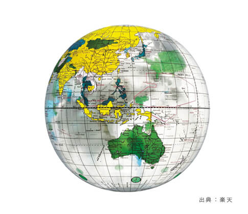 ボールで遊べる『地球儀』の参考画像（３）