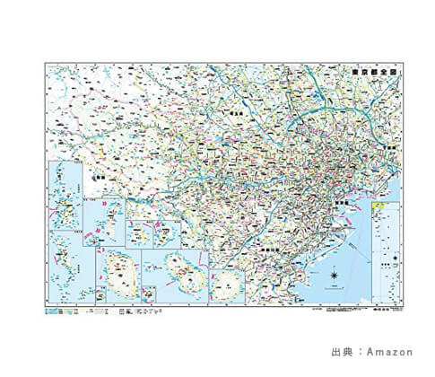 ポスターの『日本地図』の参考画像（６）