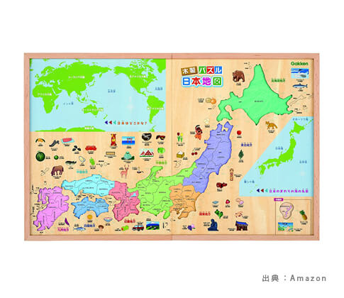 パズルの『日本地図』の参考画像（２）
