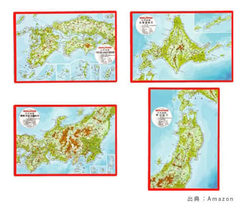 パズルの『日本地図』の参考画像（７）