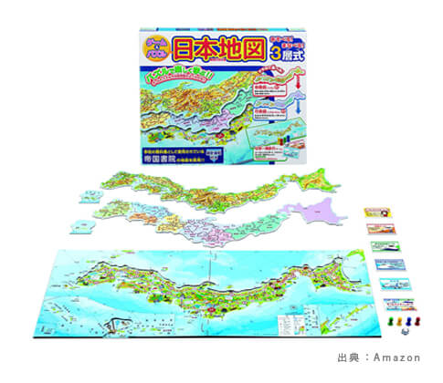 パズルの『日本地図』の参考画像（３）