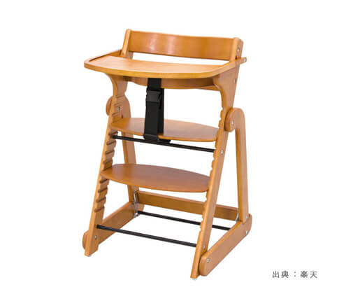 テーブル付きの『ハイチェア（赤ちゃん向け椅子）』の参考画像（３）