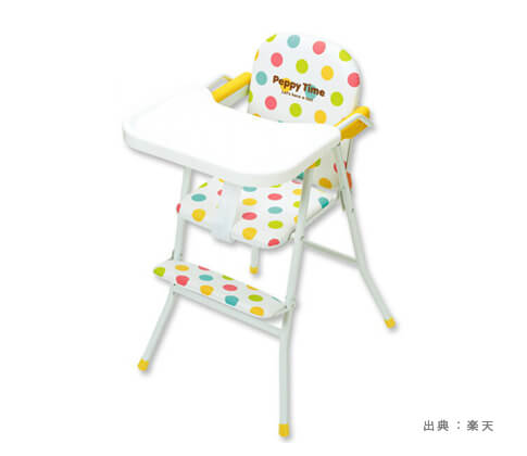 テーブル付きの『ハイチェア（赤ちゃん向け椅子）』の参考画像（４）