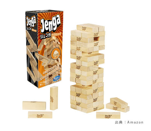 木製の『バランス（ぐらぐら）ゲーム』おもちゃの参考画像（１）