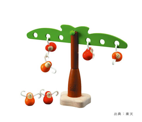 天秤・シーソータイプの『バランス（ぐらぐら）ゲーム』おもちゃの参考画像（３）