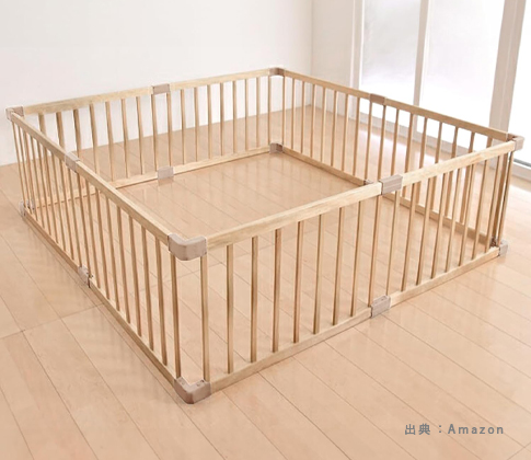 『木製ベビーサークル』の参考画像（１）