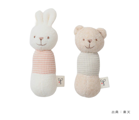 cofucu がらがら くま・うさぎの例