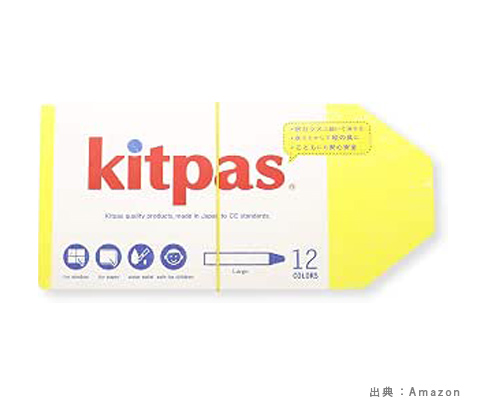 日本理化学工業 キットパスラージ12色（KPL-12C）