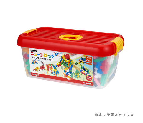 Gakkenニューブロック たっぷりバラエティセット（83719）