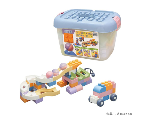 パステルカラー コロコロできるおおきなブロック（3479）