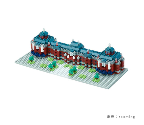 ナノブロック 東京駅丸の内駅舎（NBH_189・通常版）