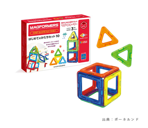 マグ・フォーマー はじめてのかたちセット（MF701016）