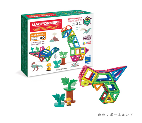 マグ・フォーマー ダイナソーアイランドセット（MF708004）