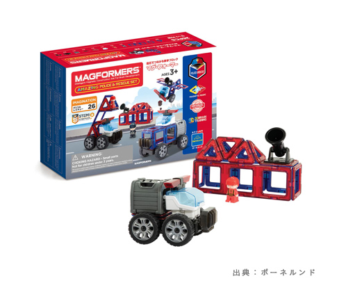 マグ・フォーマー ポリス＆レスキューセット（MF717001）